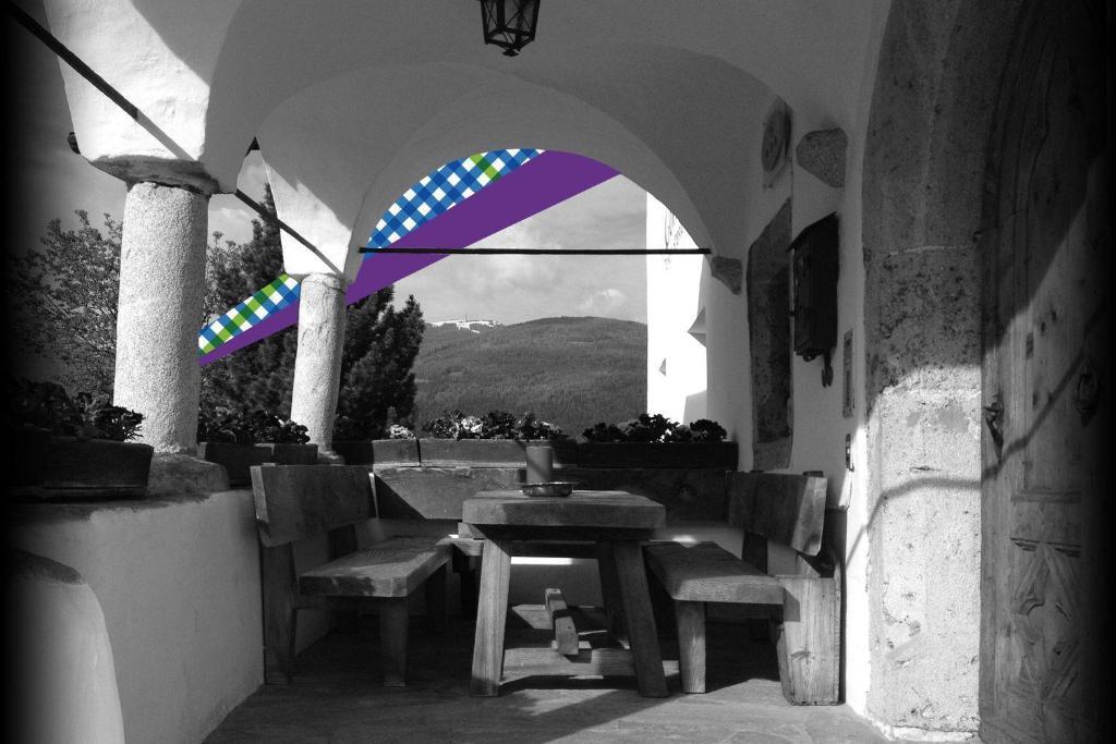 Ansitz Goller Hotel Rasun di Sopra Kültér fotó